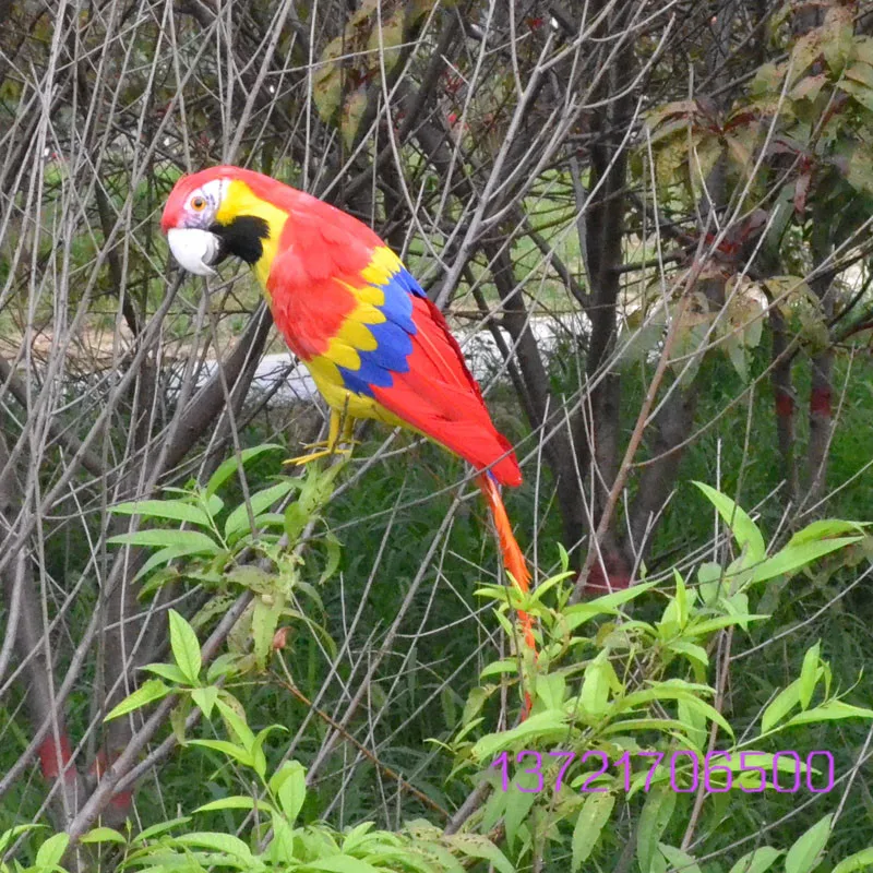 Бесплатная доставка 44 см игрушка попугай полиэтилен Новый меха ремесленных дом