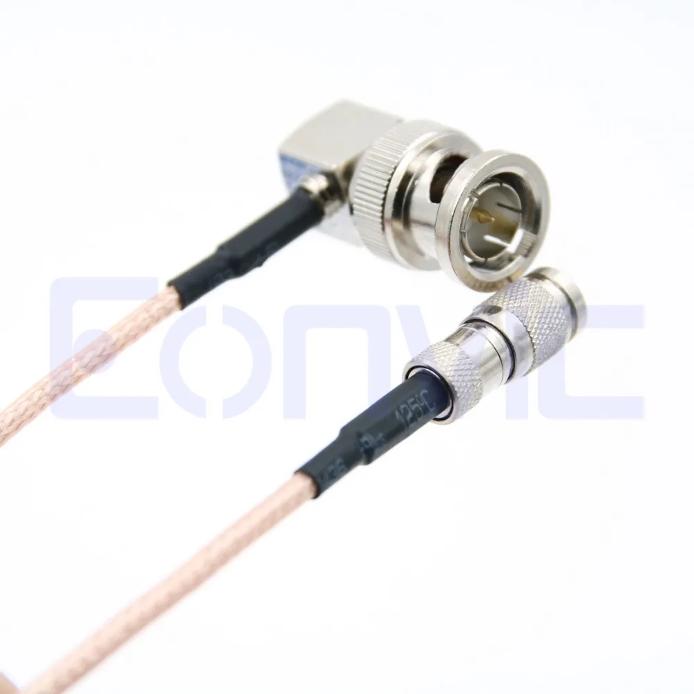 Кабели 12 дюймов под прямым углом BNC к Din 1 0/2 3 RG179 Coax Blackmagic 6G|bnc to|bnc bncbnc to bnc |