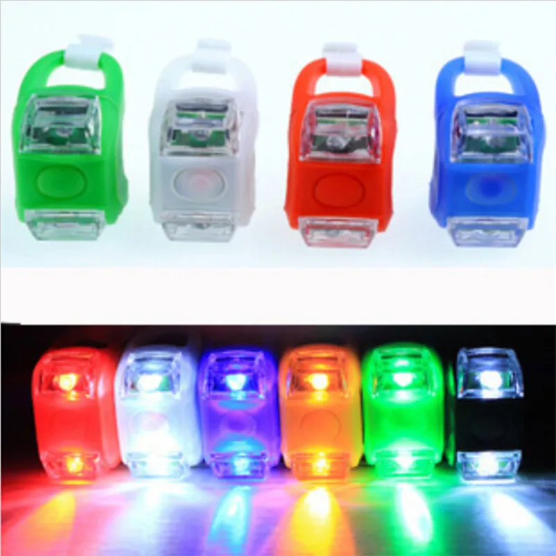 1 шт. водонепроницаемый силиконовый мини-фонарь для горного велосипеда | Спорт и