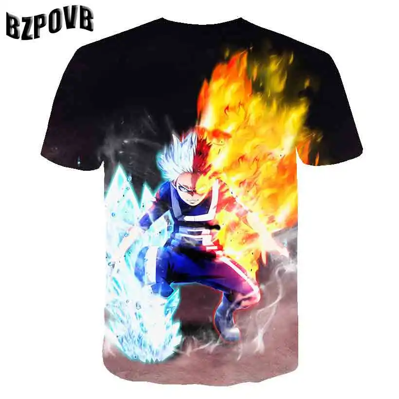 2019 Новые футболки летние мужские с 3d принтом dragon ball футболка модные брендовые