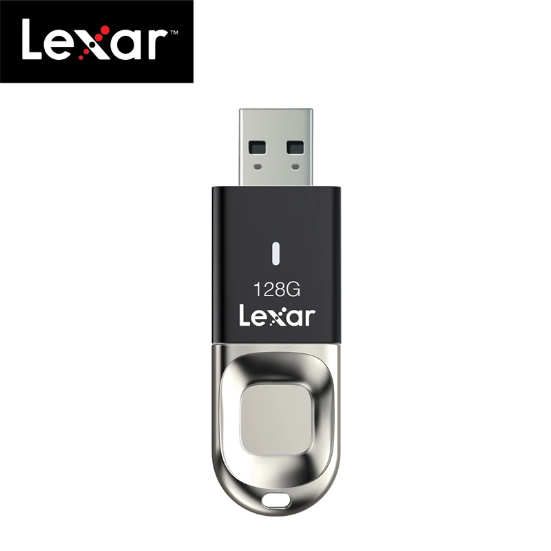 100% Оригинальный Lexar Распознавание отпечатков пальцев USB 128 ГБ F35 3 1 флеш накопитель