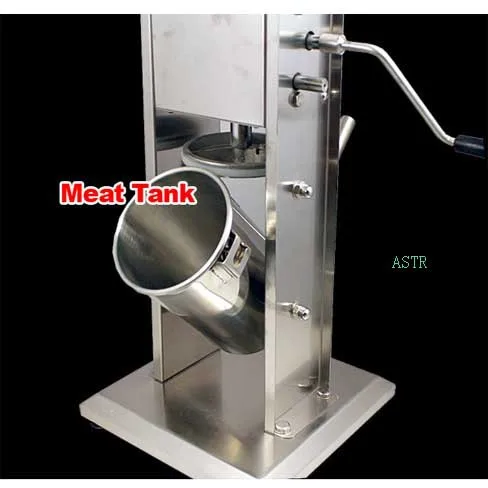 Ручная вертикальная машина для наполнителя колбасы 12 л фасовки ветчины