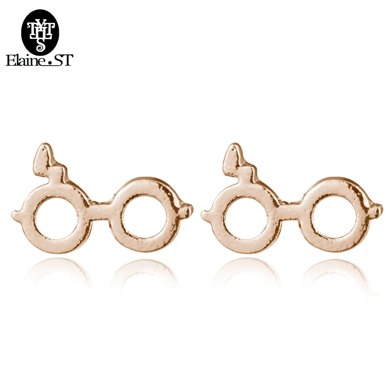 3 Colors Fashion Glasses Stud Earrings Personality Magic for Men Women 2017 Jewelry Gifts | Украшения и аксессуары