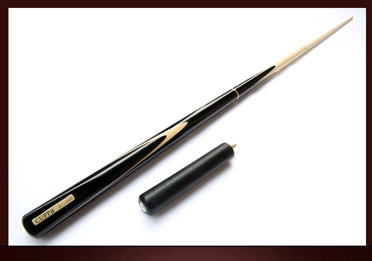 Отличный Cuppa снукер ручной работы Cue 1/2 Cue Stick с корпусом кленовый кий 9,8 мм наконечник Бильярдные кии снукерная ручка набор клюшек