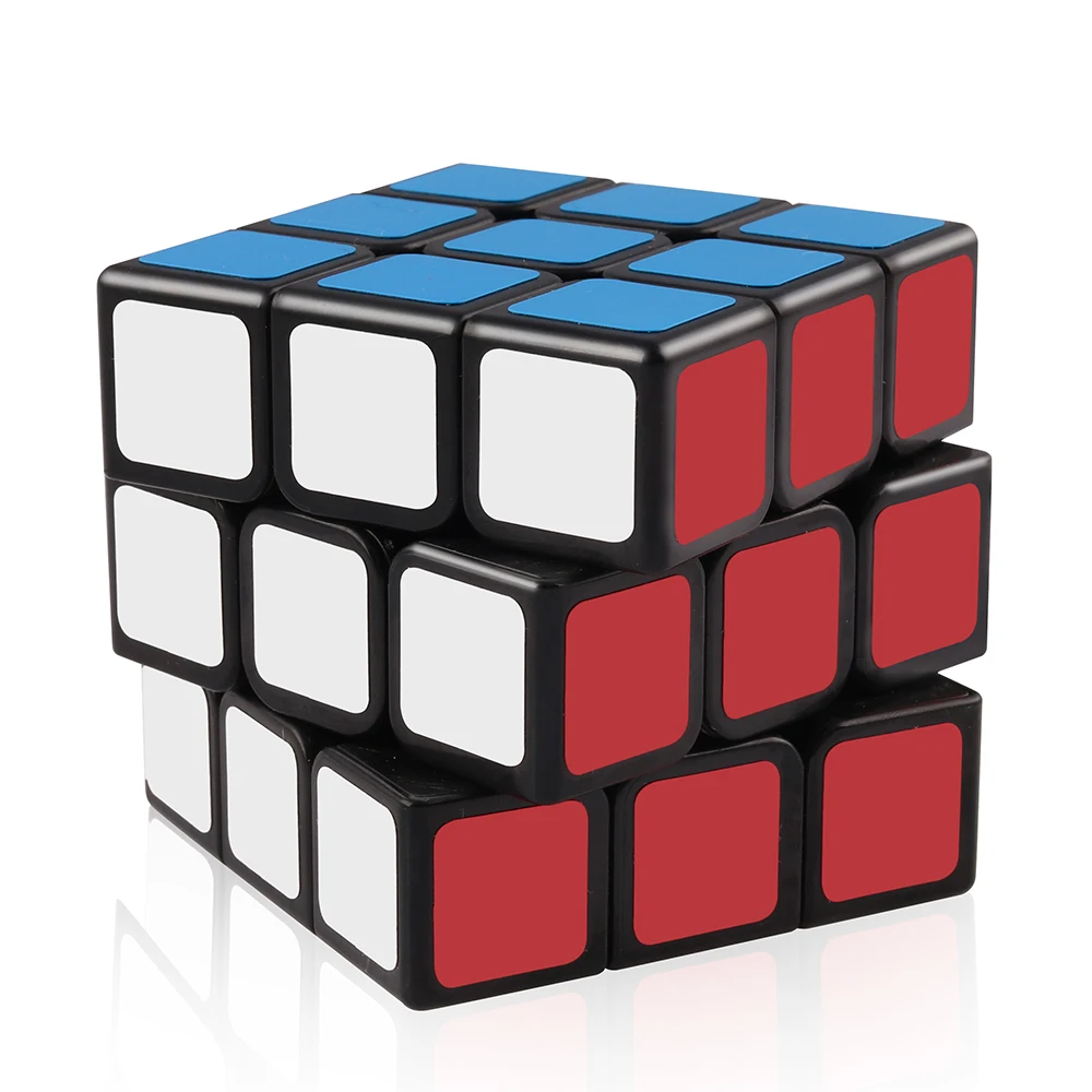 D FantiX Shengshou Chuanqi 3x3 скоростной Куб Черный Гладкий магический куб Развивающие Пазлы