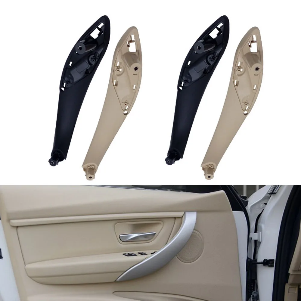 Car Interior Door Handles Inner Trim Door-Pull Handle Front / Rear For BMW 3 Series F30 F35 2012 2013 2014 2015 2016 2017 2018 | Автомобили
