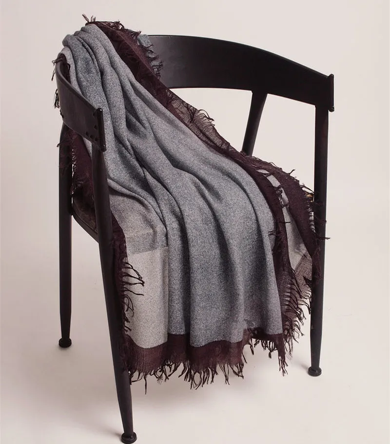 100% овечья шерстяная пряжа с зажимом Женская модная эксклюзивная фотосессия 4