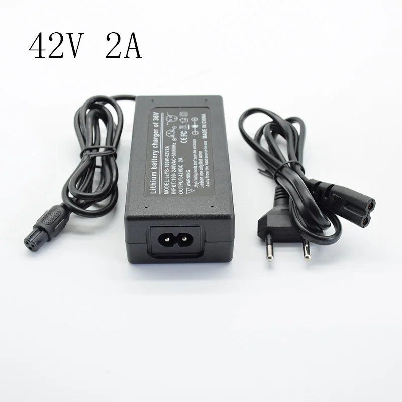 42V 2A 12 В источник питания DC12V 3A 4A 5A 6A 24 В/42 в 2A трансформатор переменного тока 110 В 220 В 220 В постоянного тока 12 Вольт Светодиодный драйвер полосы литиевой батареи - Цвет: 42V 2A