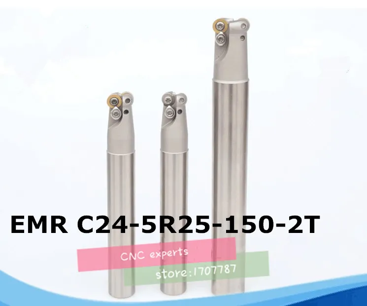 

EMR C24-5R25-150 отверстие, индексируемая Наплечная торцевая фреза Arbor, режущие инструменты, вставка карбидных вставок RPMT1003/RPMW1003