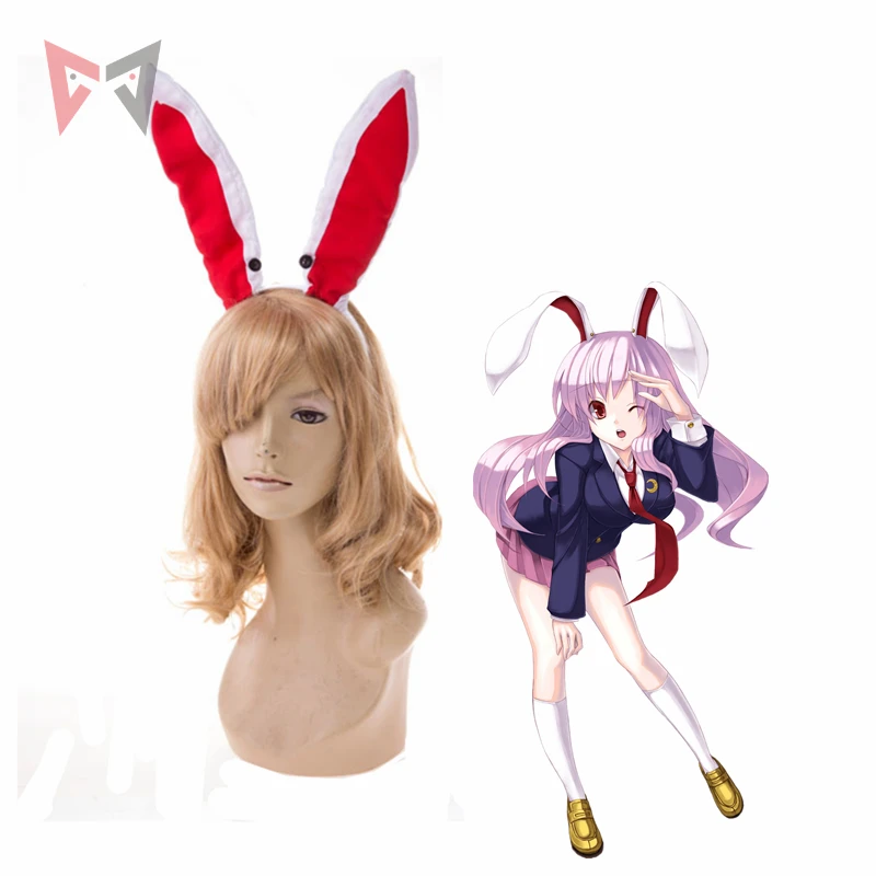 MMGG Touhou Project Косплей Reisen Udongein Inaba обруч для волос заячьи ушки|Аксессуары костюмов| |