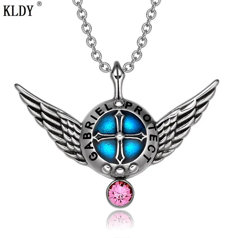 KLDY 2 шт. лучший подарок крылья ангела Archangel Gabriel любовь пары или лучшие друзья