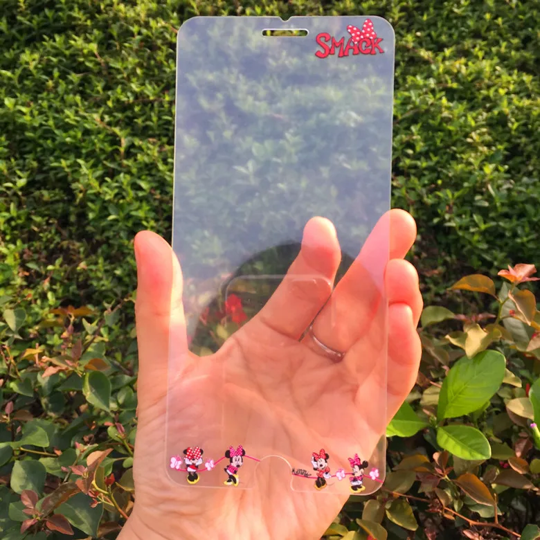Забавный мультфильм Микки Минни 4,7 дюймов для iPhone6 6s для iPhone7 и 8 передний экран Закаленное стекло протектор 9H пленка защита