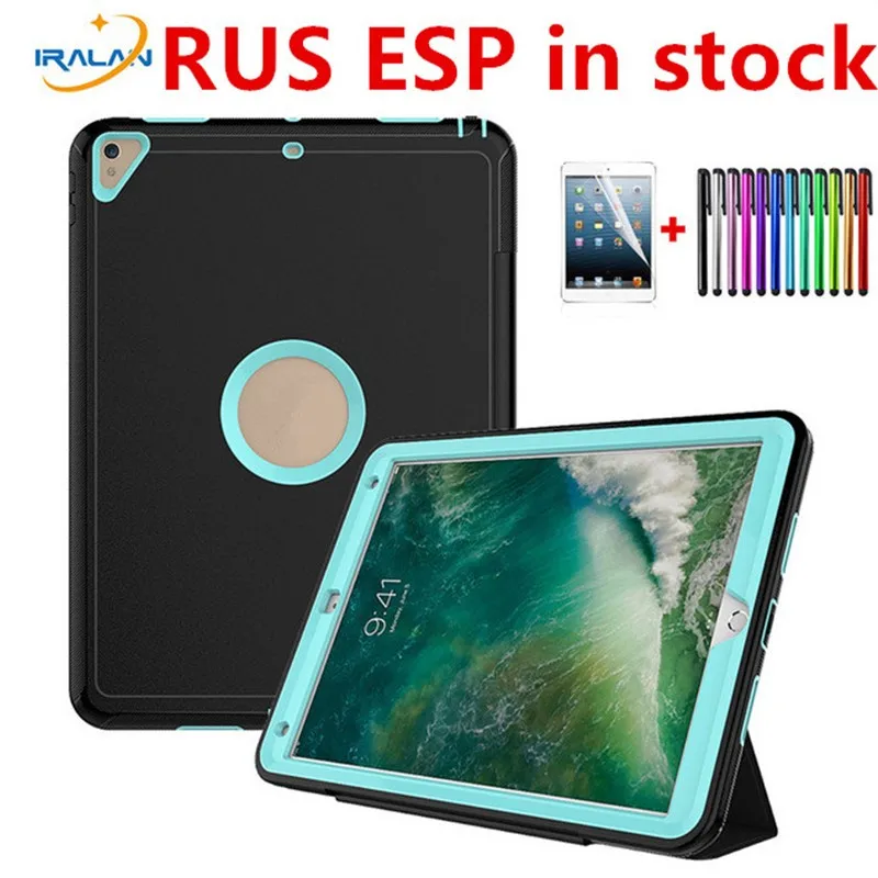 Умный чехол из искусственной кожи для Apple iPad Air 3 /Pro 10,5 дюймов сверхмощный чехол для планшета с функцией автоматического сна/пробуждения+ пленка+ ручка