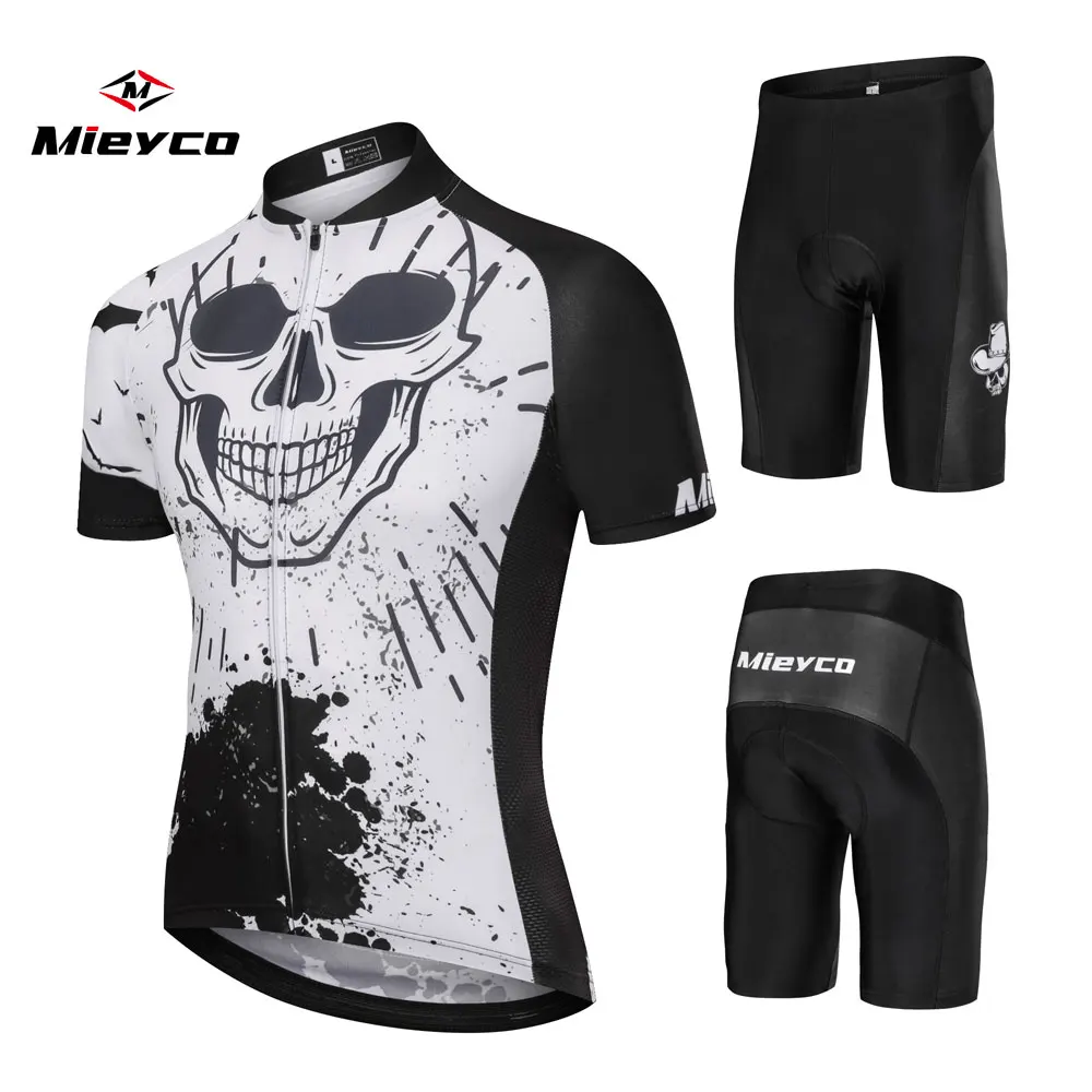 

Skull 2020 Pro Team Cycling Clothing /Road Bike Wear Racing Clothes Quick Dry Men's Cycling Jersey Set Ropa Ciclismo Maillot