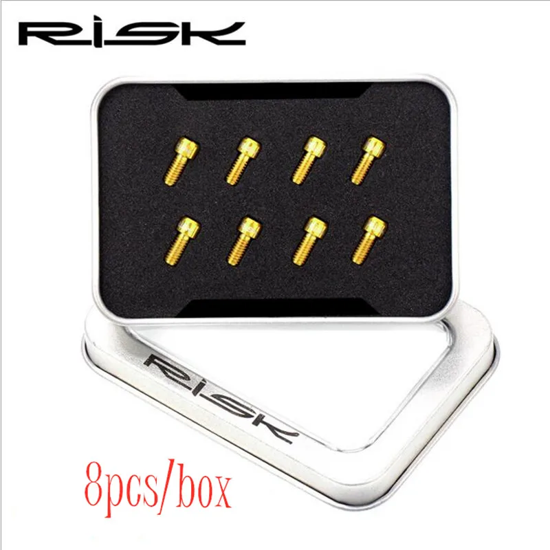 Болты-гвоздики из титанового сплава для педали велосипеда 8 шт. | Спорт и