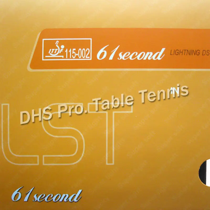 61second Lightning DS LST супер липкий Pips резина для настольного тенниса с губкой|tennis rubber|table