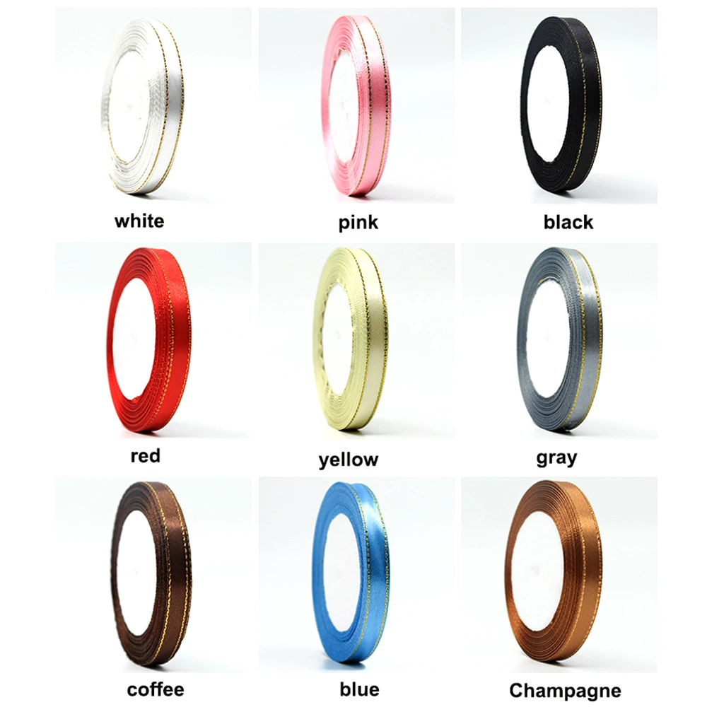 Атласная лента 25 ярдов 10 мм|Ленты для шитья| |