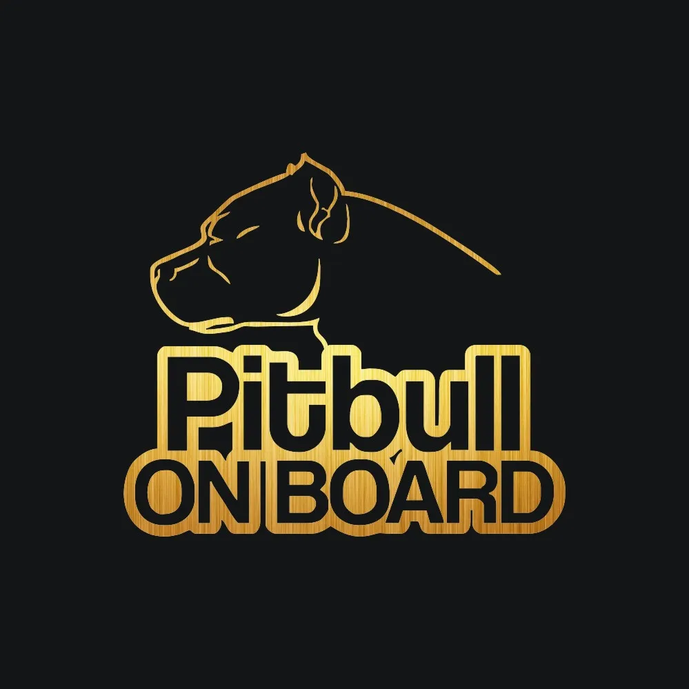 Tangredy 16*13 9 см Pitbull на борту автомобиля наклейка и автомобильная Доберман Стайлинг