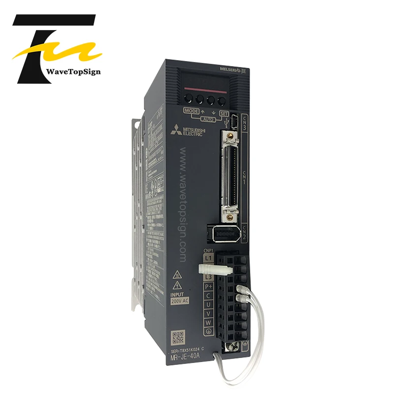 Mitsubishi AC Серводвигатель+ усилитель драйвера MR-JE-10A 20A 40A 70A 100A 200A 300A мотор HG-KN/SN серия
