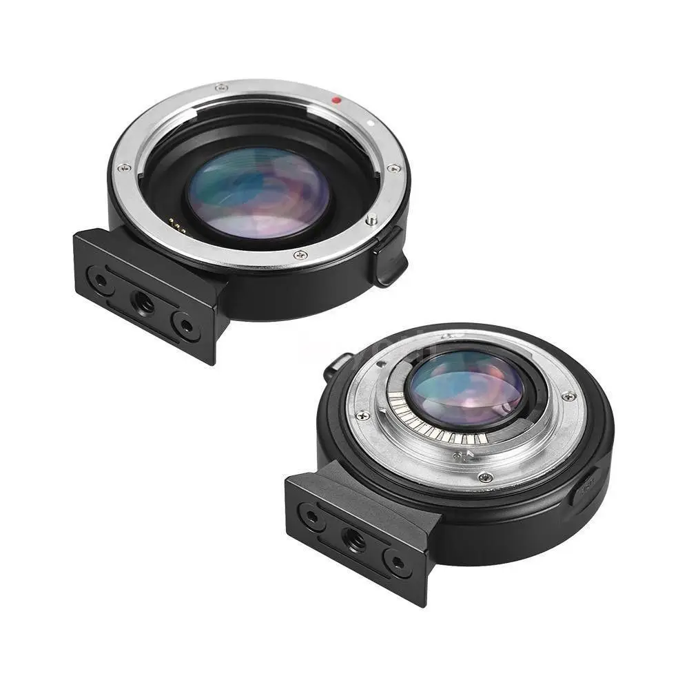 Кольцо адаптер Viltrox EF M2 II для объектива с автофокусом 0.71x Canon камеры MTF M4/3 GH5/4/3 GF8 omypus