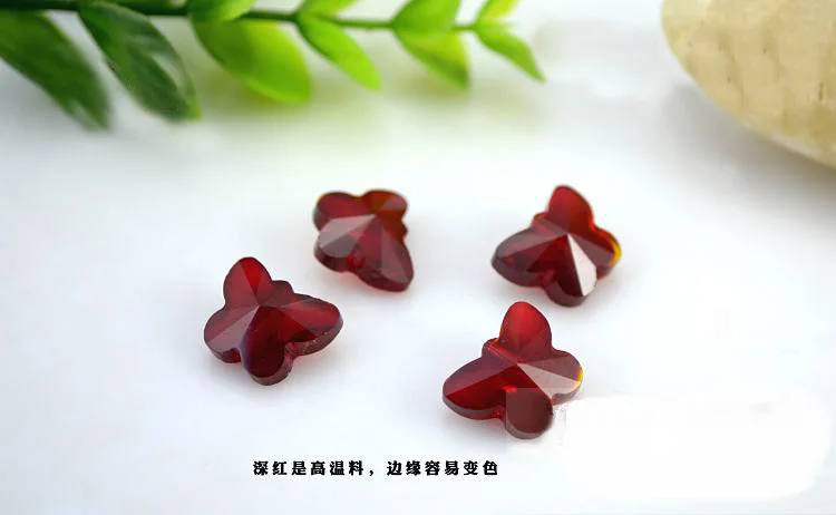 Бесплатная доставка 50 шт. 14 мм хрустальные бусины-бабочки для люстры товары