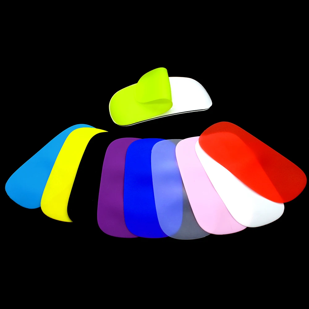2 шт./лот много цветная мышь мягкая кожа Защитная пленка для MAC Apple Magic mouse для Macbook Magic mouse 1 2