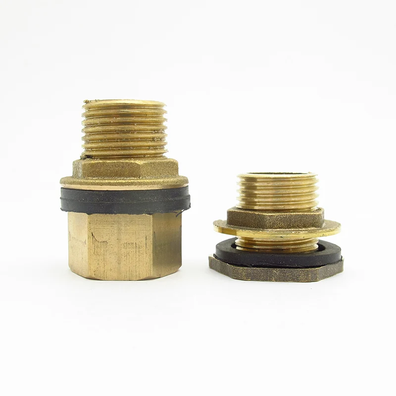 Фитинг гайки шарнирного соединения Латунная Труба BSP 1/2 &quot3/4&quot 1 &quotс одним