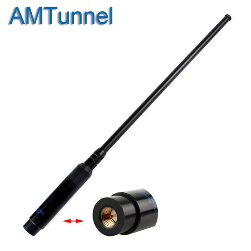 

Двухдиапазонная телескопическая антенна VHF UHF 144/430 МГц