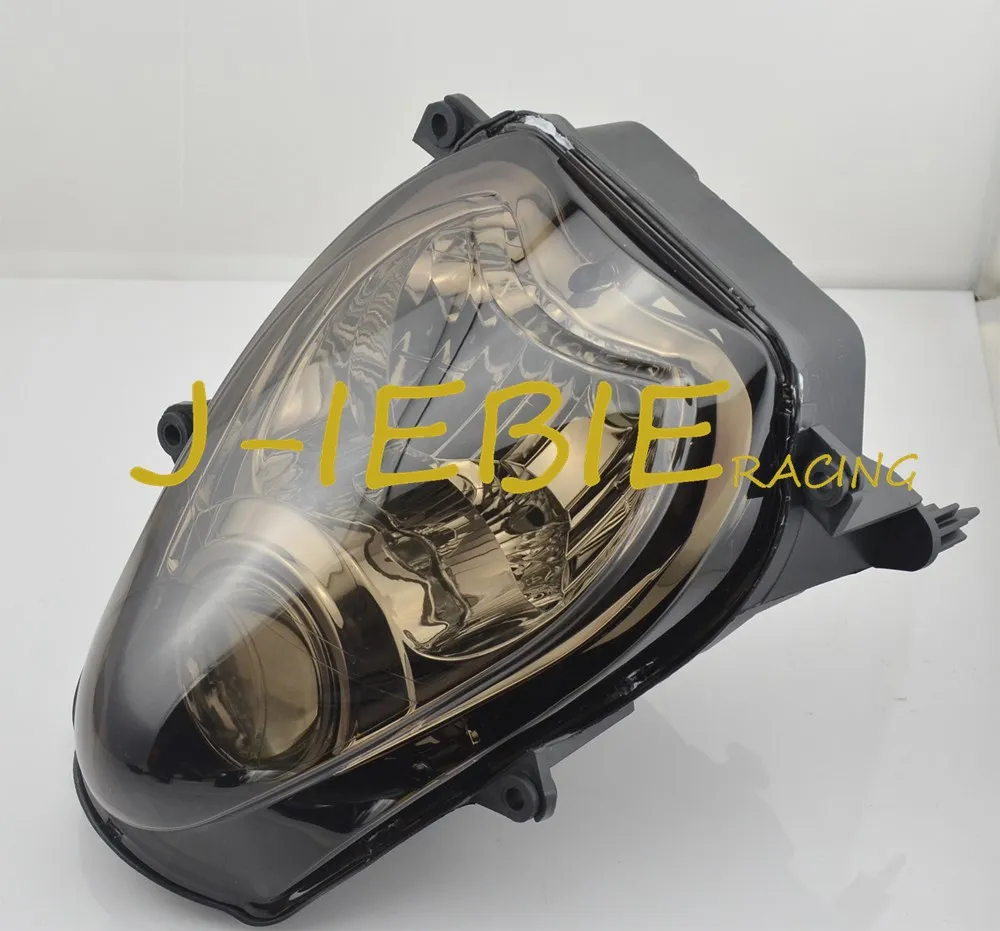 Дым передняя фара головной свет лампы в сборе для Suzuki GSXR 1300 Hayabusa 1999 2000 2001 2002 2003 2004
