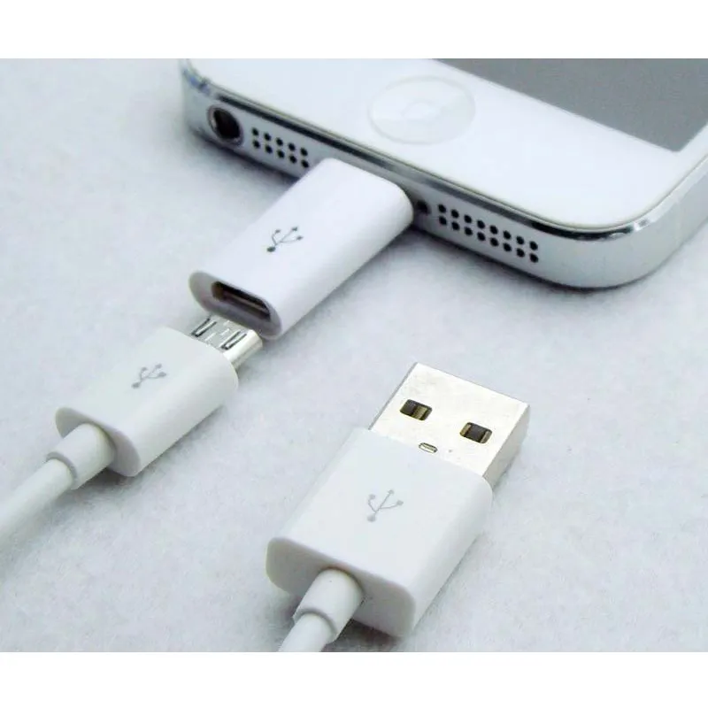 Зарядный Кабель адаптер Portefeuille 3 шт. Micro USB 8pin для iPhone 7 5 6 S s 8 plus 5C SE X 10 iPad iPod|ipod charge|usb