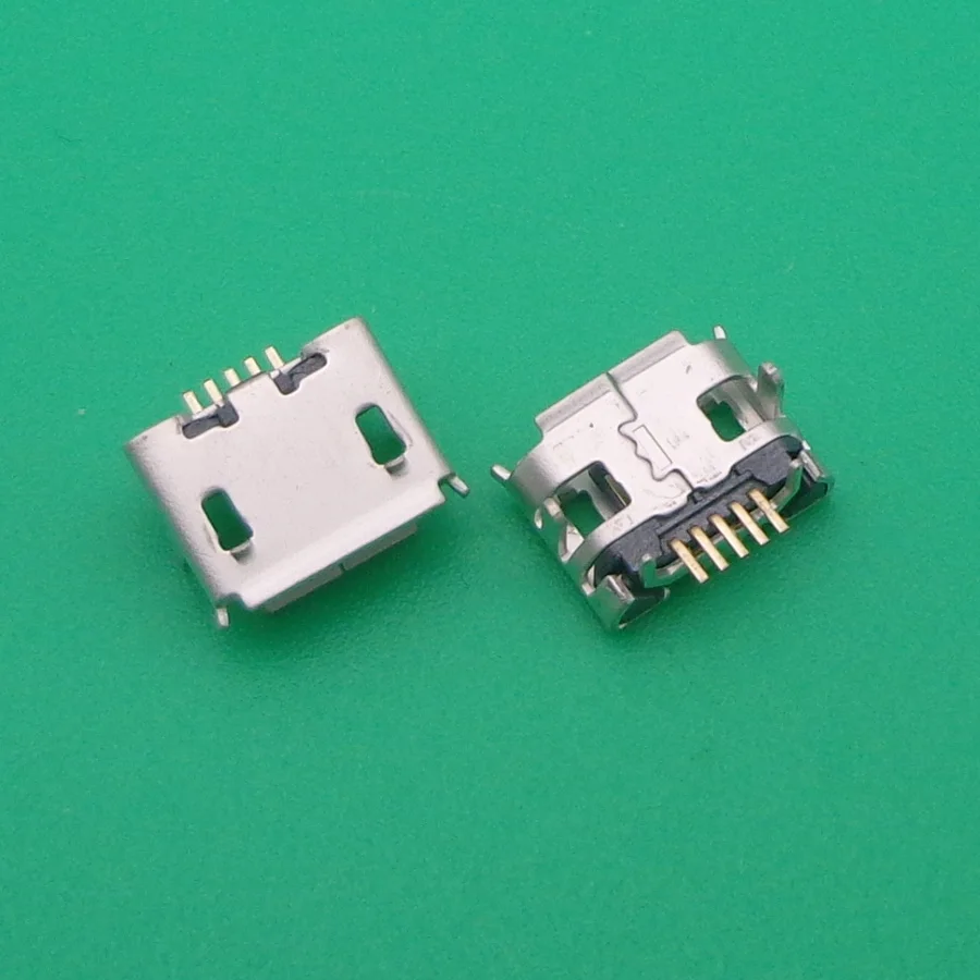 50 шт./лот мини микро usb разъем для зарядки порт питания джойстик запасные части PS4