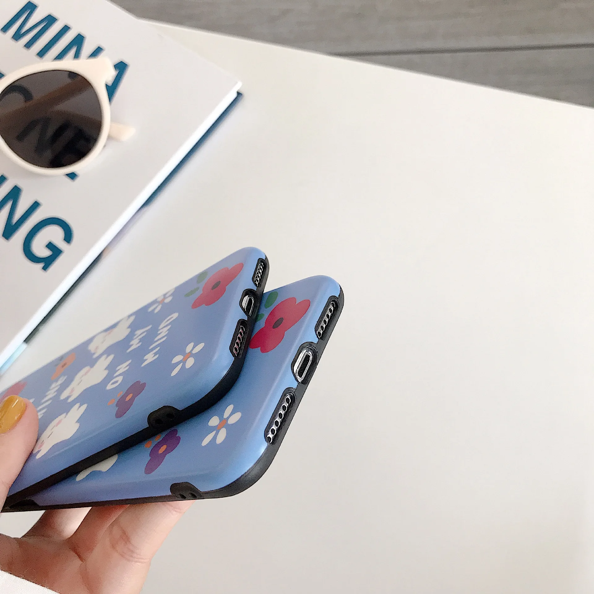 Kawaii японский мультфильм медведь телефон чехол для iPhone 7 Puls 6 S 8 X Xsmax Xr Xs Чехлы Ретро