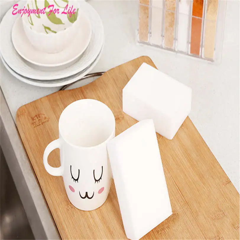 10 шт. волшебная губка Ластик уборка Меламиновый многофункциональный очиститель