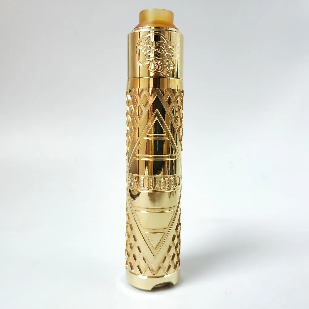 2019 Fall out mech mod 28 мм диаметр латунный материал подходит для 18650 20700 вейпер ручка