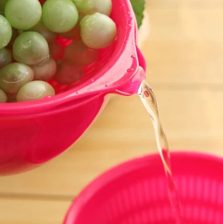 1 шт. кастрюля двойной фруктовый чай экрана падения мыть с нагрузкой