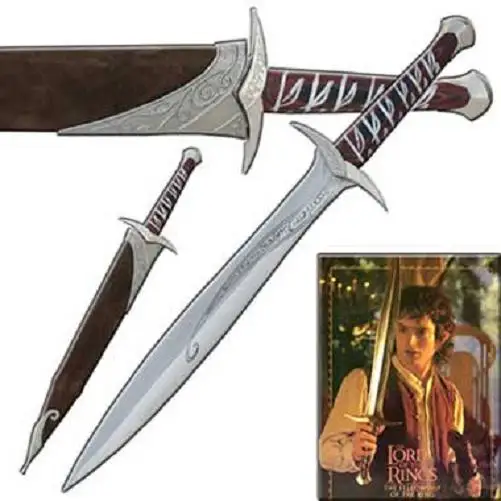 S0167 Властелин колец FRODO STING HOBBIT BILBO BAGGINS меч с ножнами 25 3&quot|lord of|lord of thelord rings |