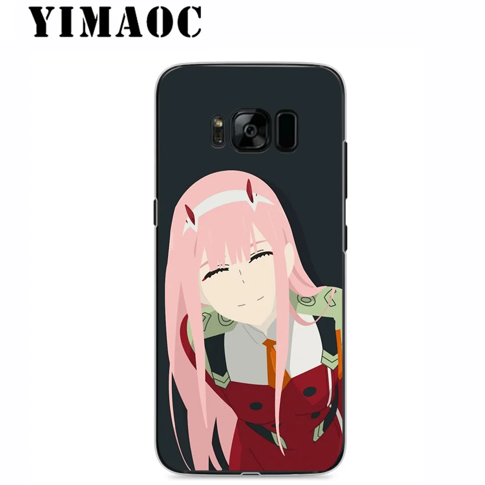 Darling в FranXX Мягкий силиконовый чехол для телефона samsung Galaxy S10 S10E S9 S8 плюс S7 S6 Край &amp
