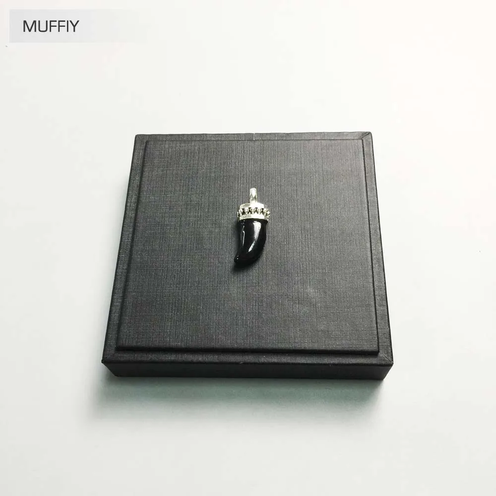 Клык Тигра кулон Стиль Rebel панк Модные Качественные украшения для мужчин и женщин