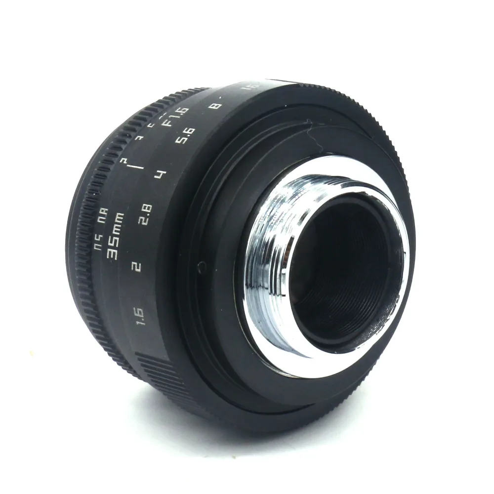 fujian 35mm f1.6 C mount camera CCTV Lens II +C adapter ring+Macro for Fuji Fujifilm X-Pro1 (C-FX) | Электроника
