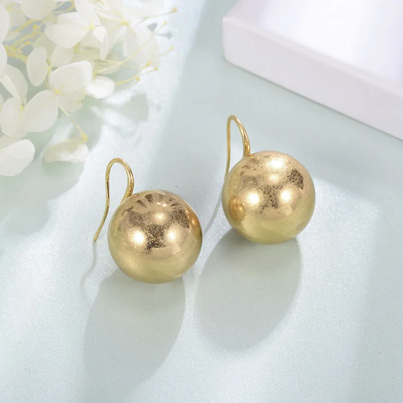 Женские серьги подвески Shineland в стиле панк с шариками из сплава|Серьги-подвески| |