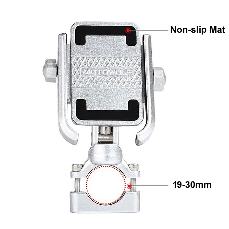 Универсальный держатель для телефона мотоцикла велосипеда подходит 4 6 дюймов