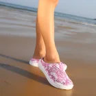 Женские слипоны DUDELI, дышащие спортивные кроссовки для прогулок, летняя женская уличная Водная обувь, 2017