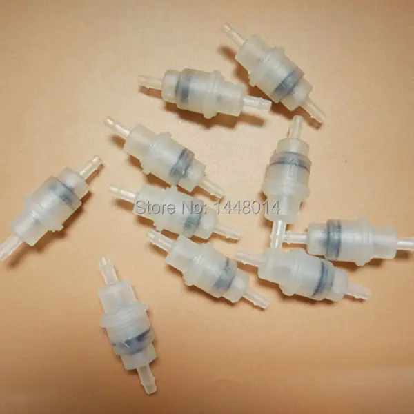 10 шт. оптом двухсторонний чернильный трубчатый клапан/пластиковый фоторазъем |