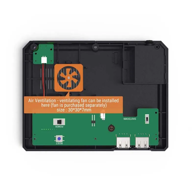 Retroflag MEGAPi чехол + Raspberry pi 3B (Plus) 32GB карта вентилятор теплоотвод 5V 3APower HDMI для Pi 3 B Plus (3B