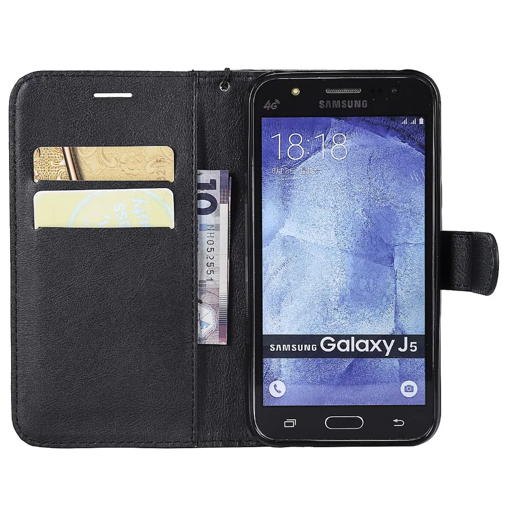 Чехол для Samsung Galaxy J5 2015 чехол из искусственной кожи с откидной крышкой J500 J500F J500H SM
