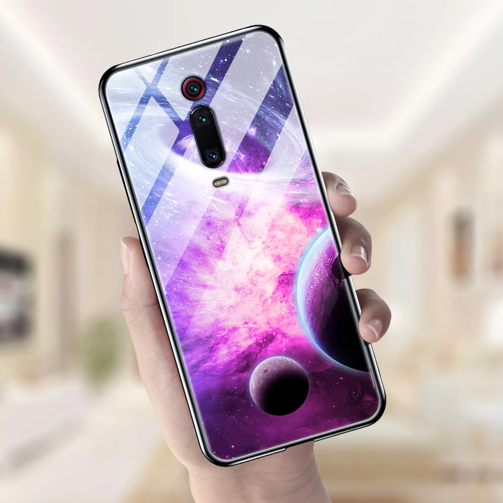 Чехол для Xiaomi Redmi K20 Pro чехол из закаленного стекла стеклянная задняя крышка mi 9T mi9T