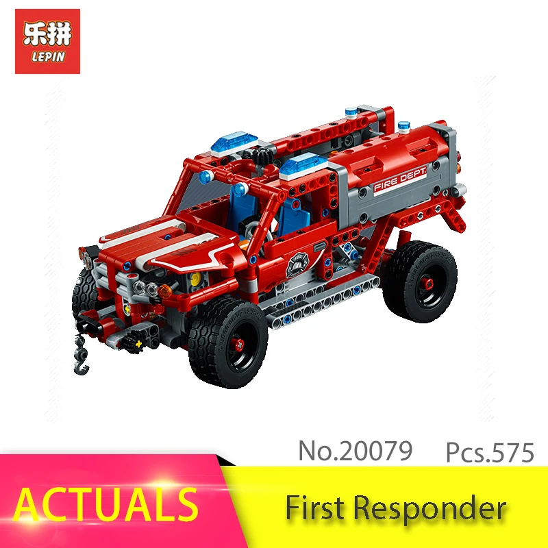 20079 Technic Серия набор для первого реагирования 42075 строительные блоки кирпичи