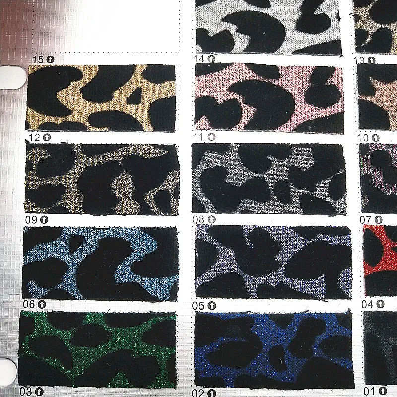 91x134cm Synthetic Leather Printed Leopard Mesh Glitter Vinyl Fabric PU DIY accessories P2172 | Дом и сад