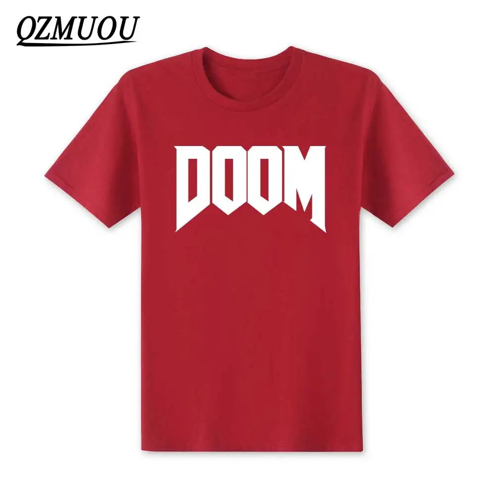 Новая модная футболка Doom All Time Great Video Game Unoffical in Mens футболка с круглым вырезом хлопковая футболка высокого качества размер XS-XXL