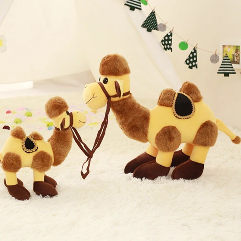 Пустыня король Dromedary зеркало заднего размера Мягкая кукла милое животное пустыни